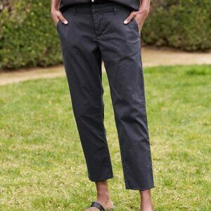 Frank & Eileen Wicklow Twill Chino Pants Cropped